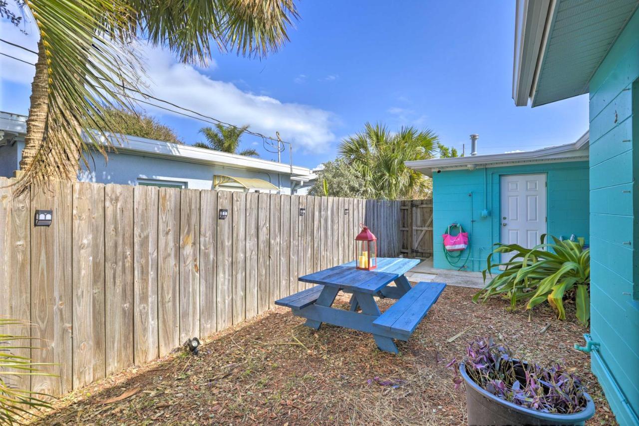 Cute And Cozy Florida Duplex Walk To Beaches! Cocoa Beach Eksteriør bilde