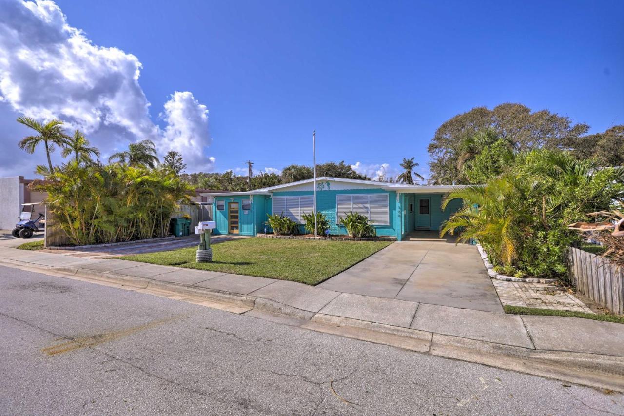 Cute And Cozy Florida Duplex Walk To Beaches! Cocoa Beach Eksteriør bilde