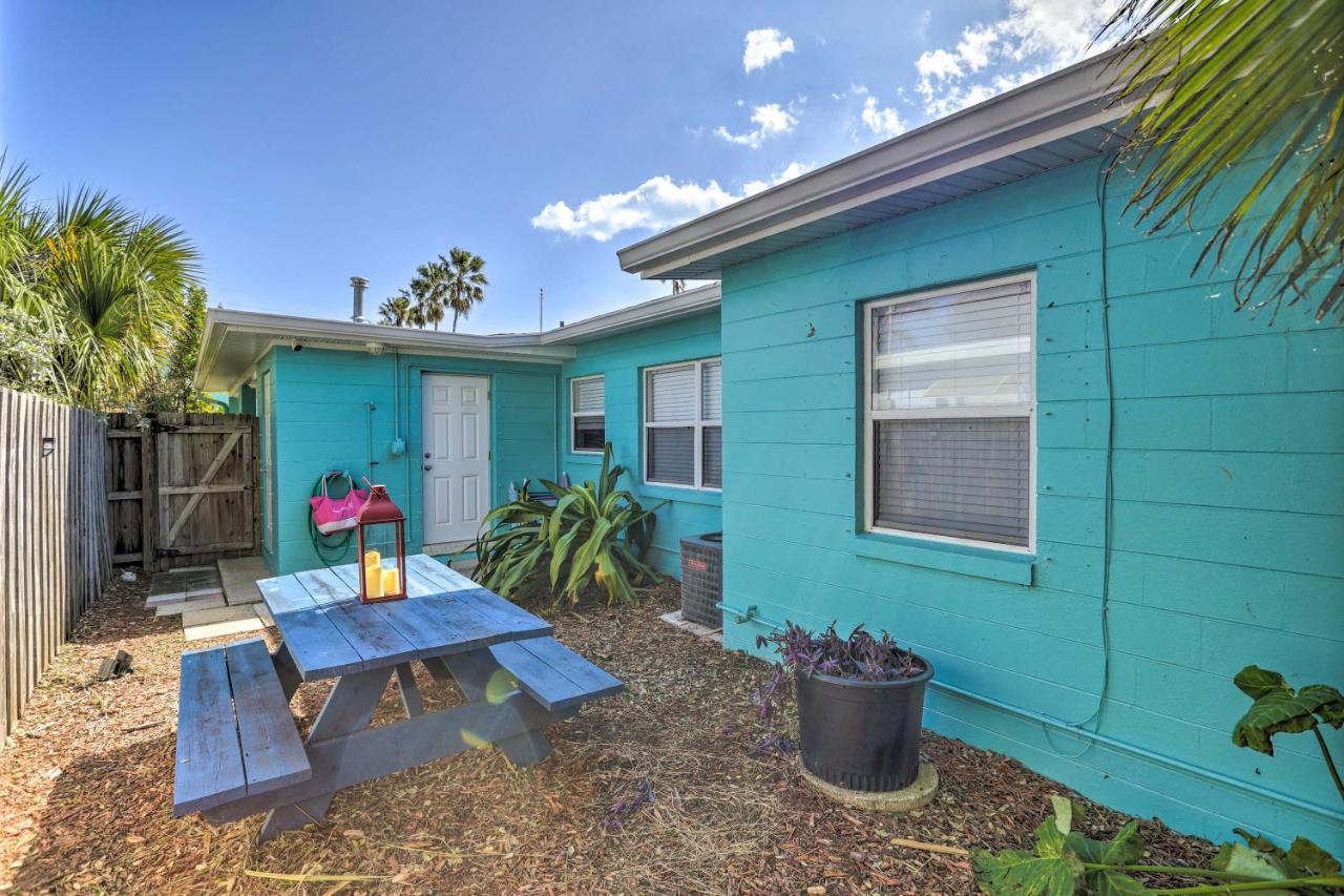 Cute And Cozy Florida Duplex Walk To Beaches! Cocoa Beach Eksteriør bilde